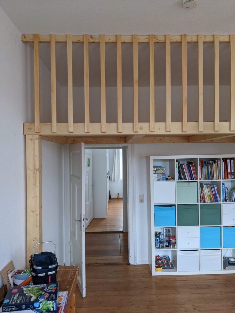 Hochebene im Kinderzimmer