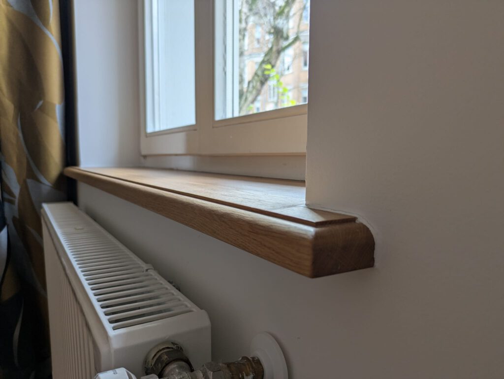 Fensterbank Eiche Massivholz